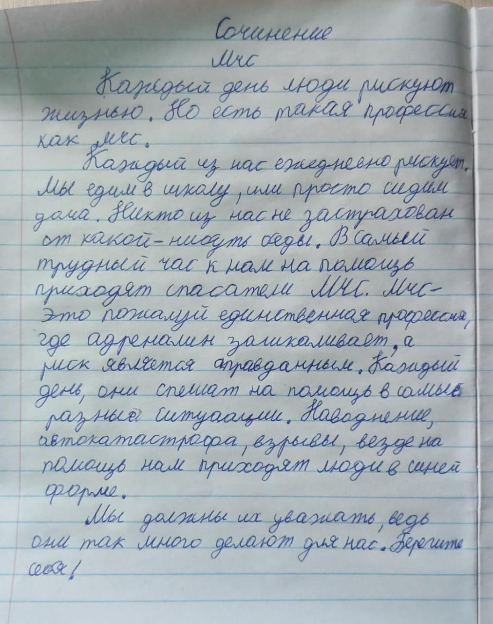 Сочинение "Гражданская оборона"