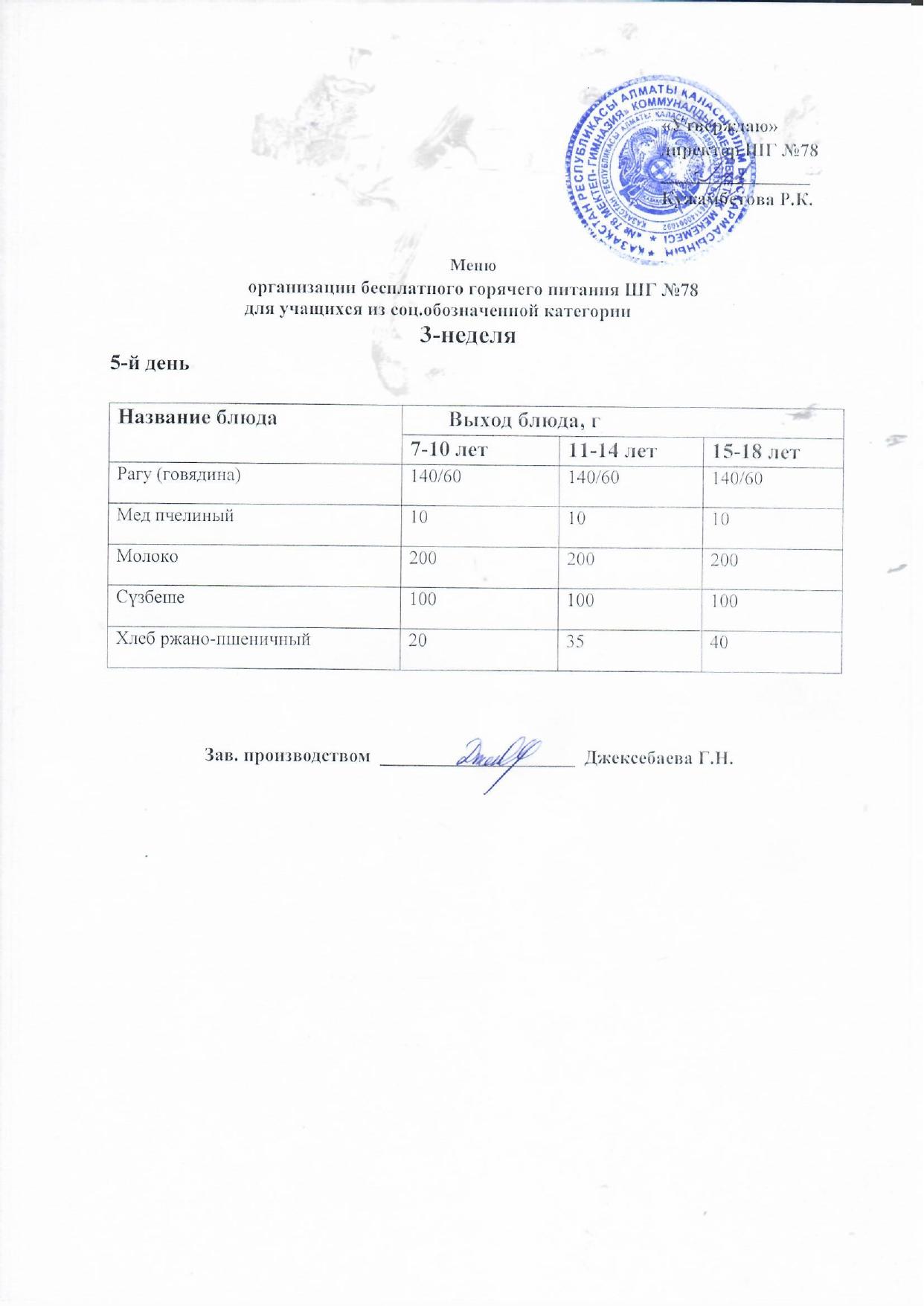 3 неделя 5 день