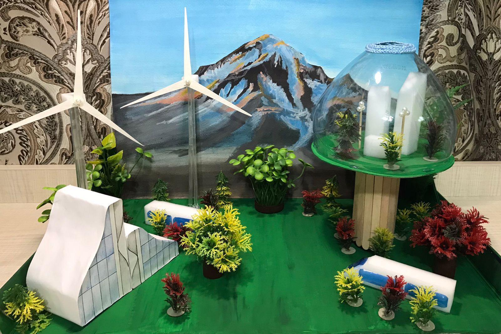 Юрта-модель мира.