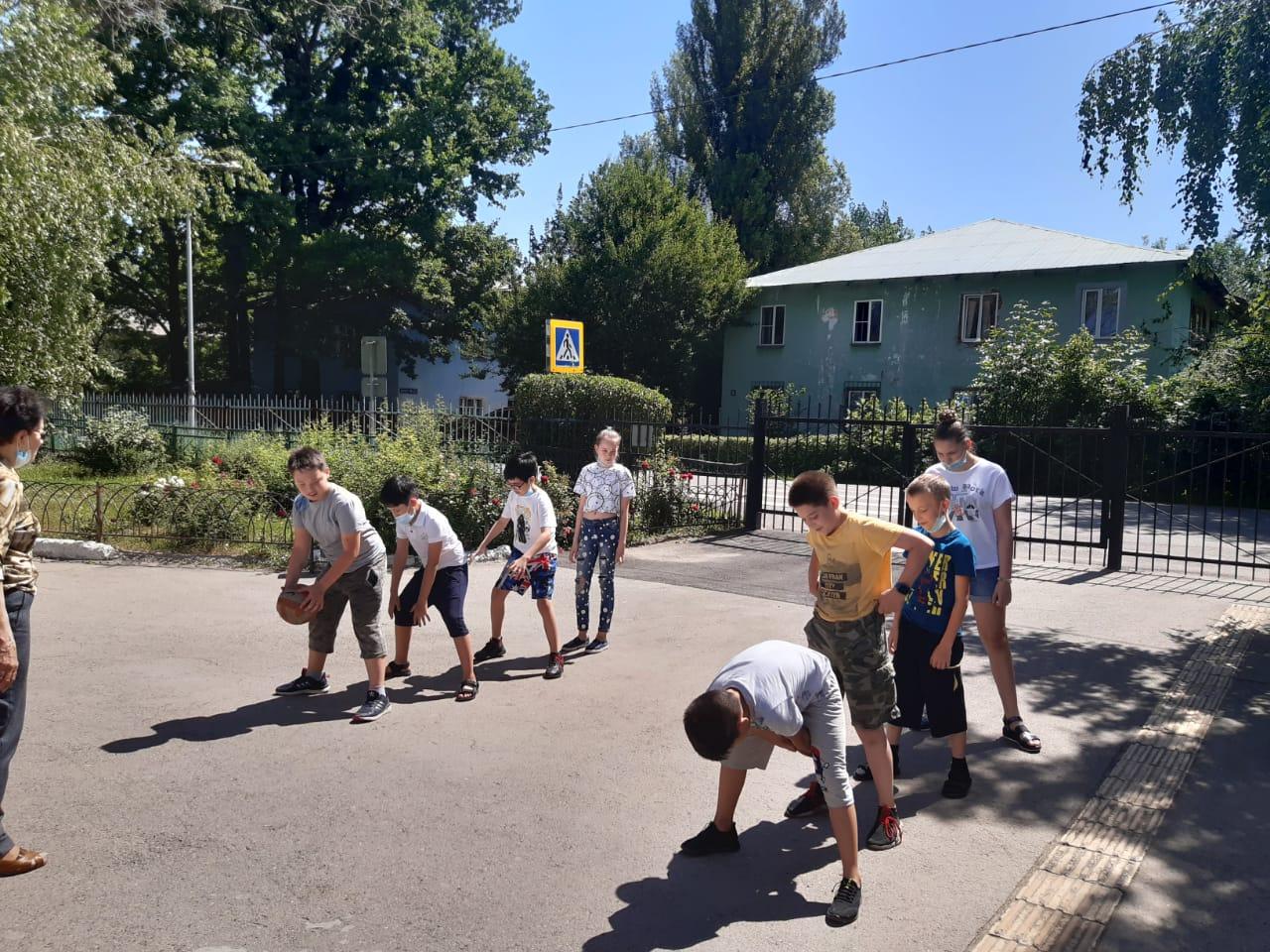 Мектеп лагері. Пришкольный лагерь