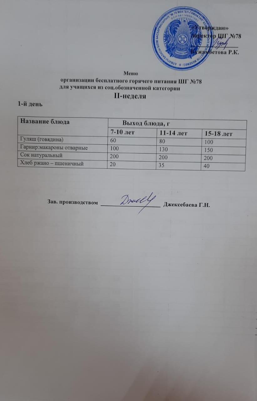 Ас мәзірі 03.10.2022ж.