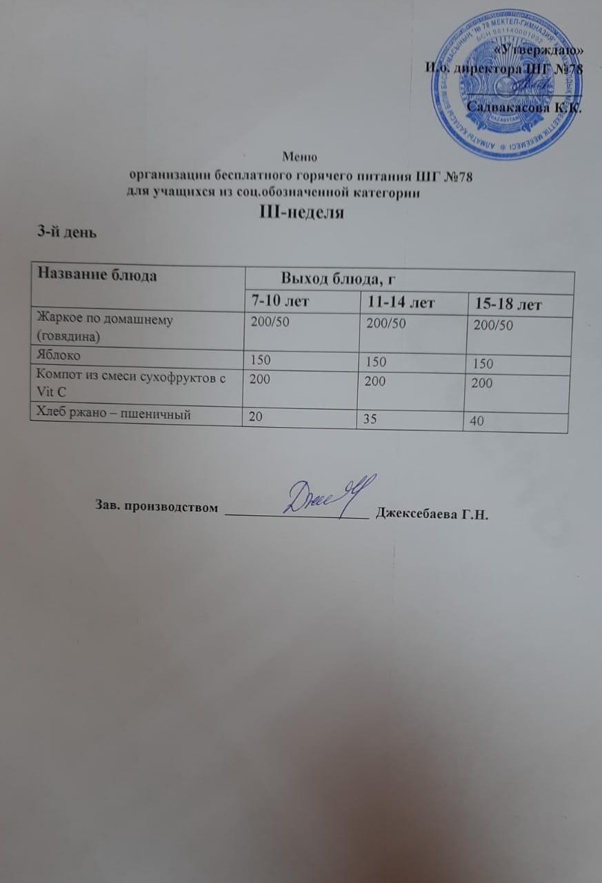 Ас мәзірі 23.11.2022 ж