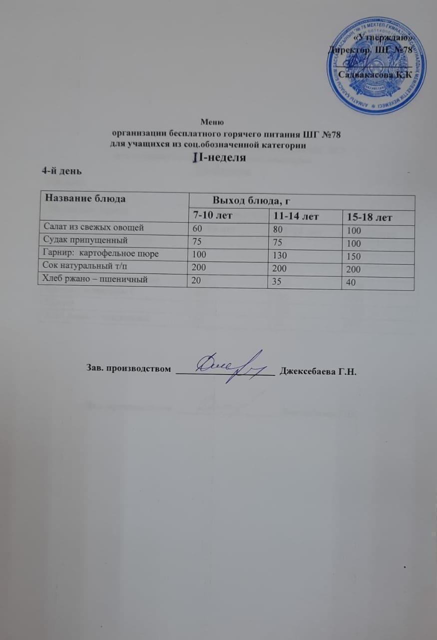 Ас мәзірі 19.01.2023 ж