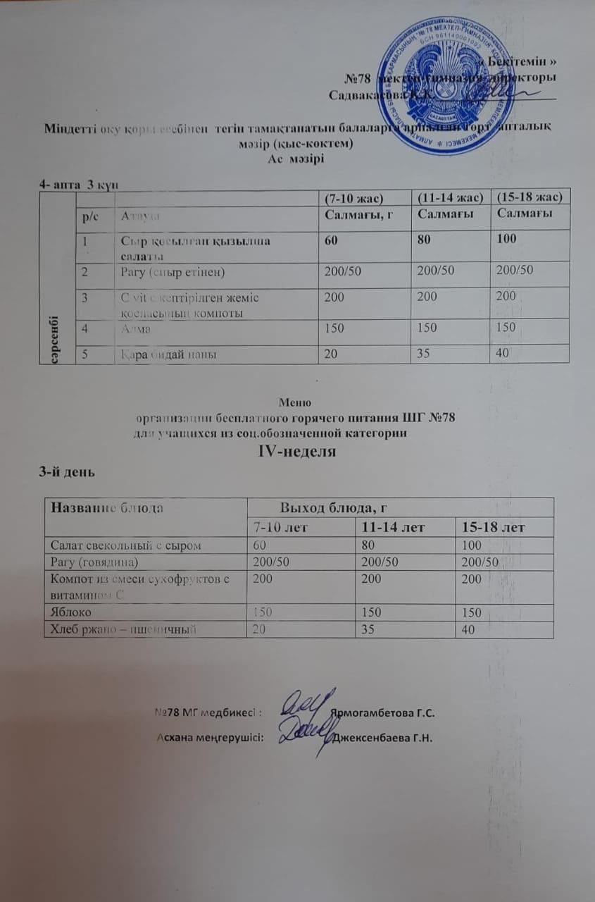 Ас мәзірі 29.03.2023 ж