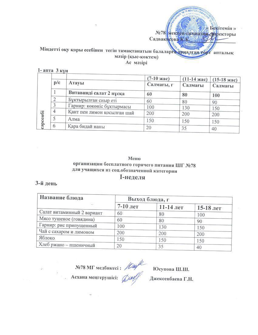 Ас мәзірі 03.05.2023 ж.