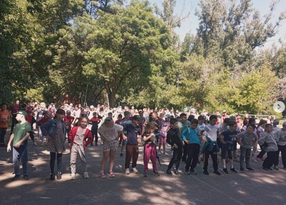 "Солнышко" жазғы лагерінде іс-шаралары