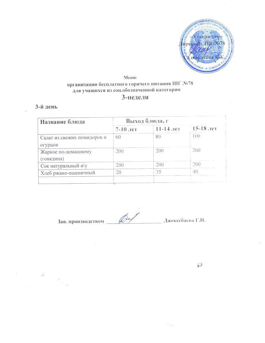 Ас мәзірі 20.11.2024 ж.