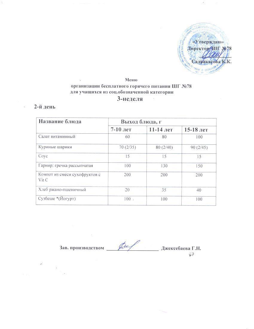 Ас мәзірі 18.03.2025 ж.
