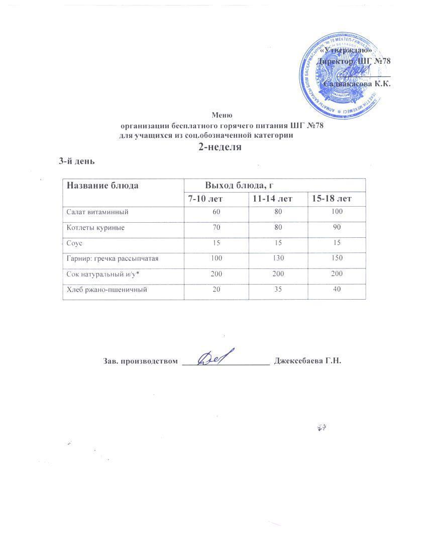 Ас мәзірі 09.04.2025 ж.