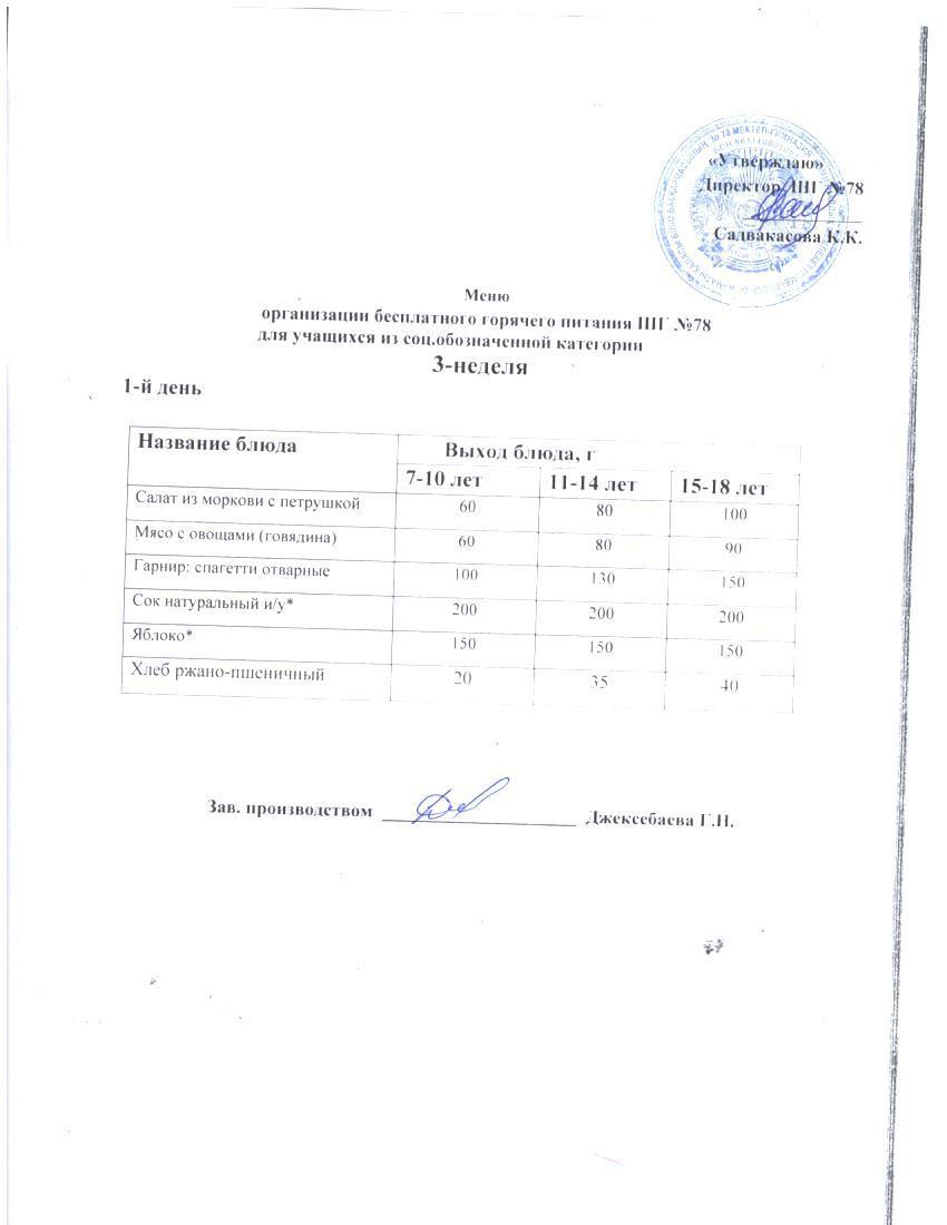 Ас мәзірі  12.05.2025 ж.