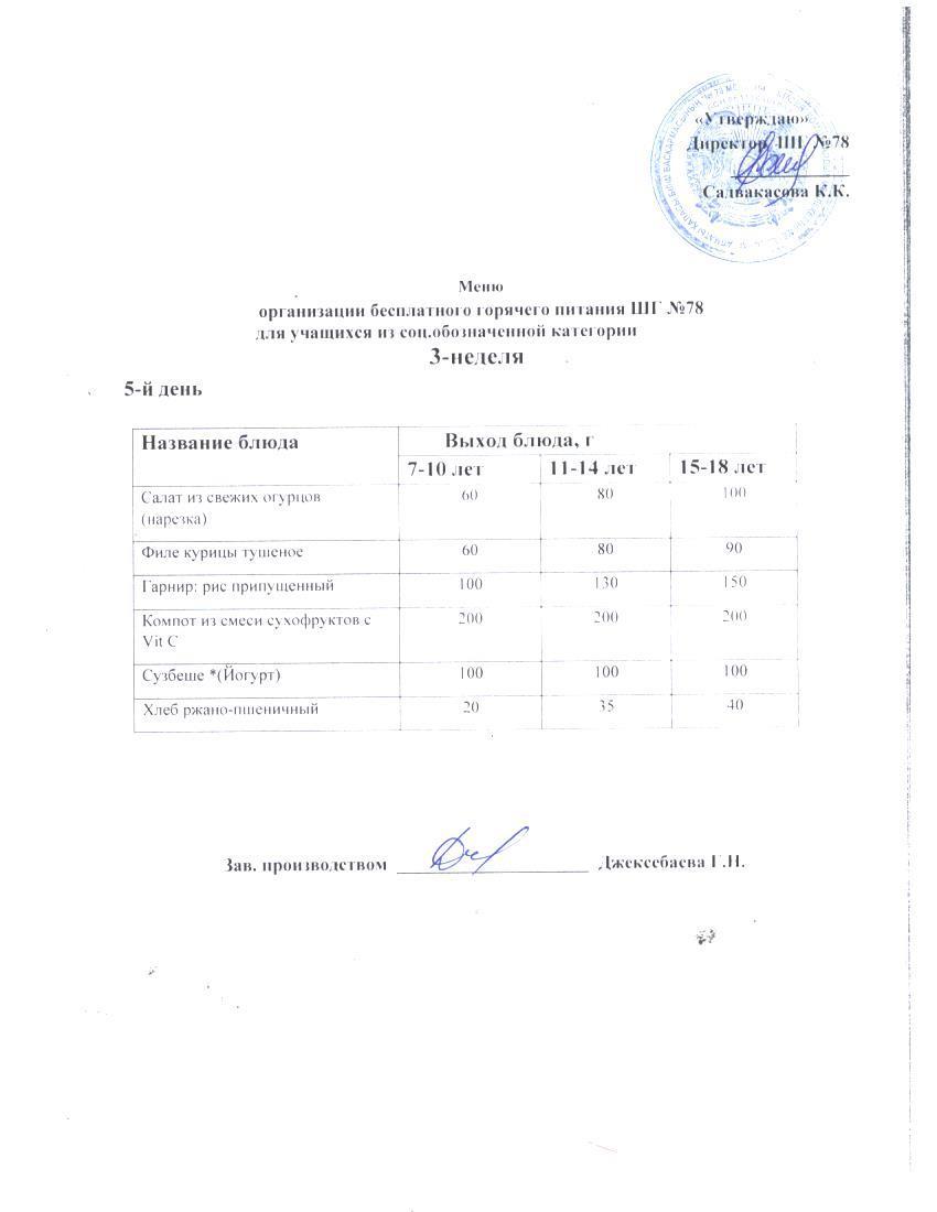 Ас мәзірі 16.05.2025 ж