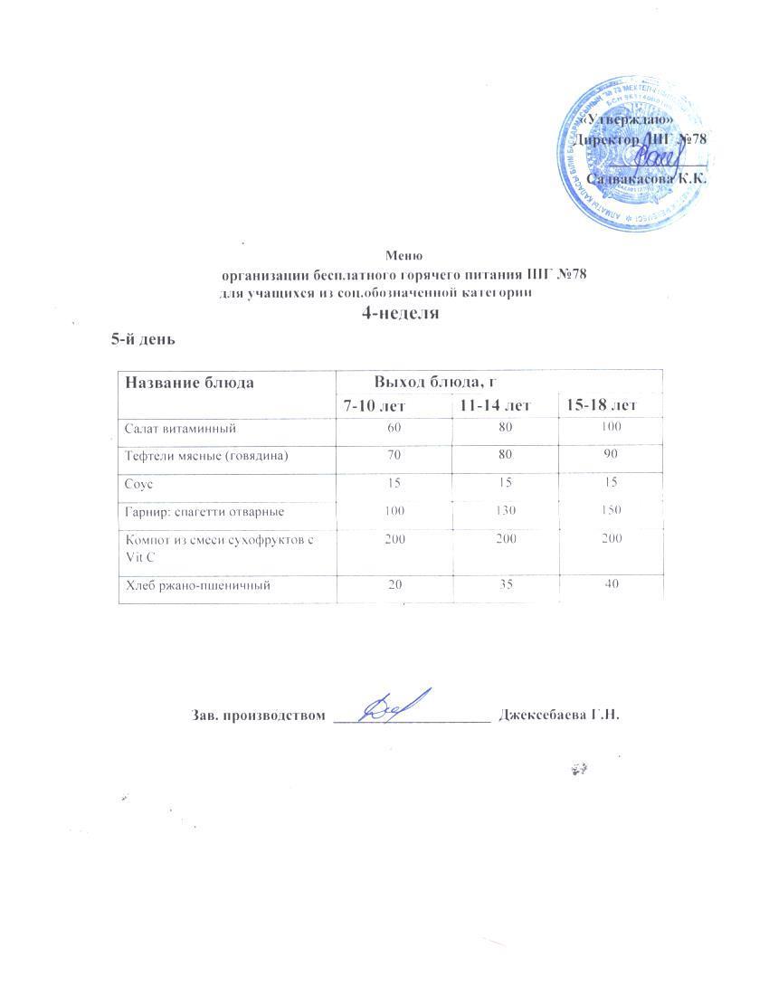 Ас мәзірі 23.05.2025 ж.