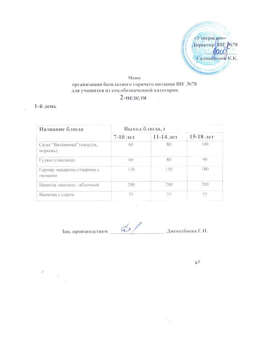 Ас мәзірі 08.09.2025 ж.