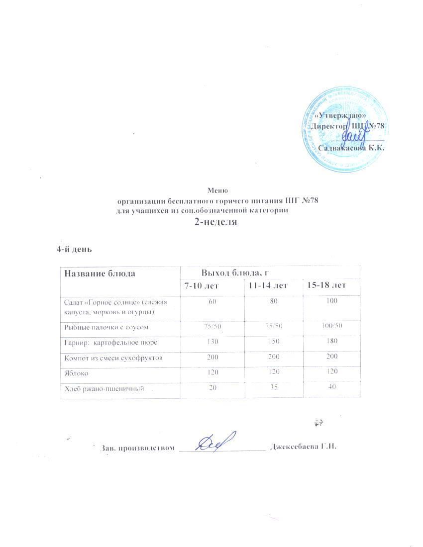 Ас мәзірі 11.09.2025 ж.