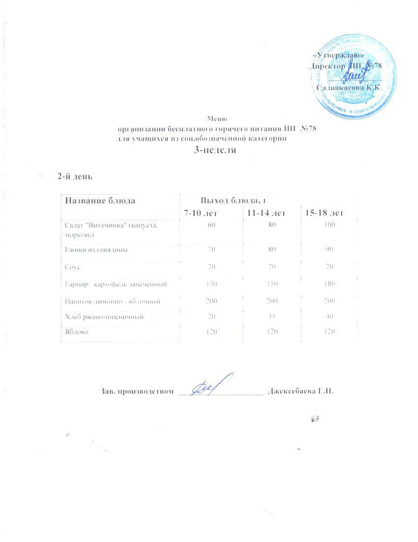 Ас мәзірі 18.11.2025 ж.
