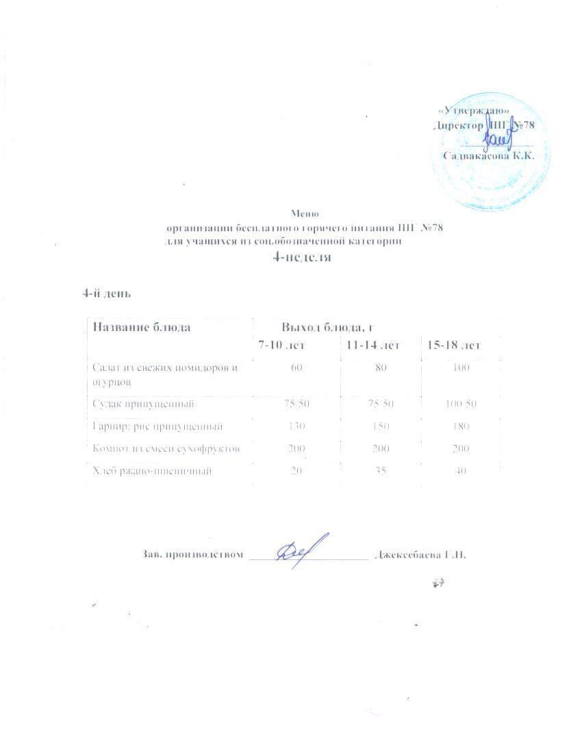 Ас мәзірі 27.11.2025 ж