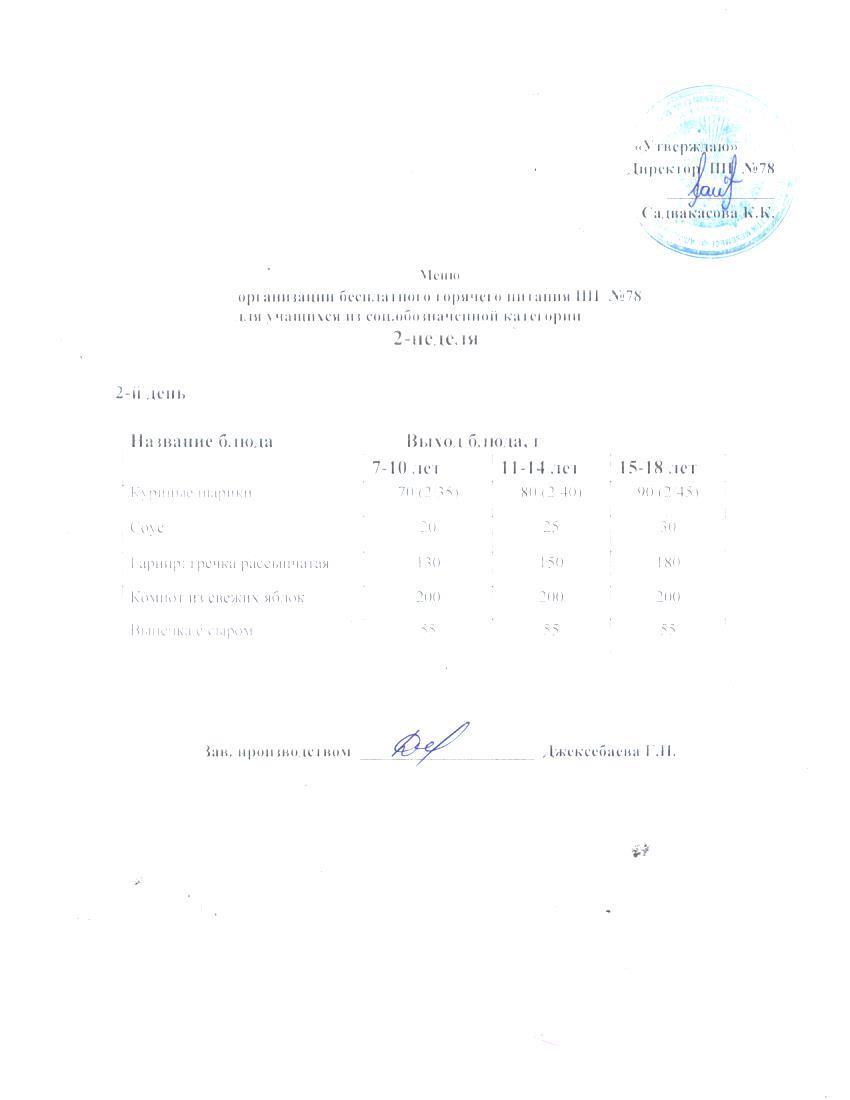 Ас мәзірі 09.12.2025 ж.