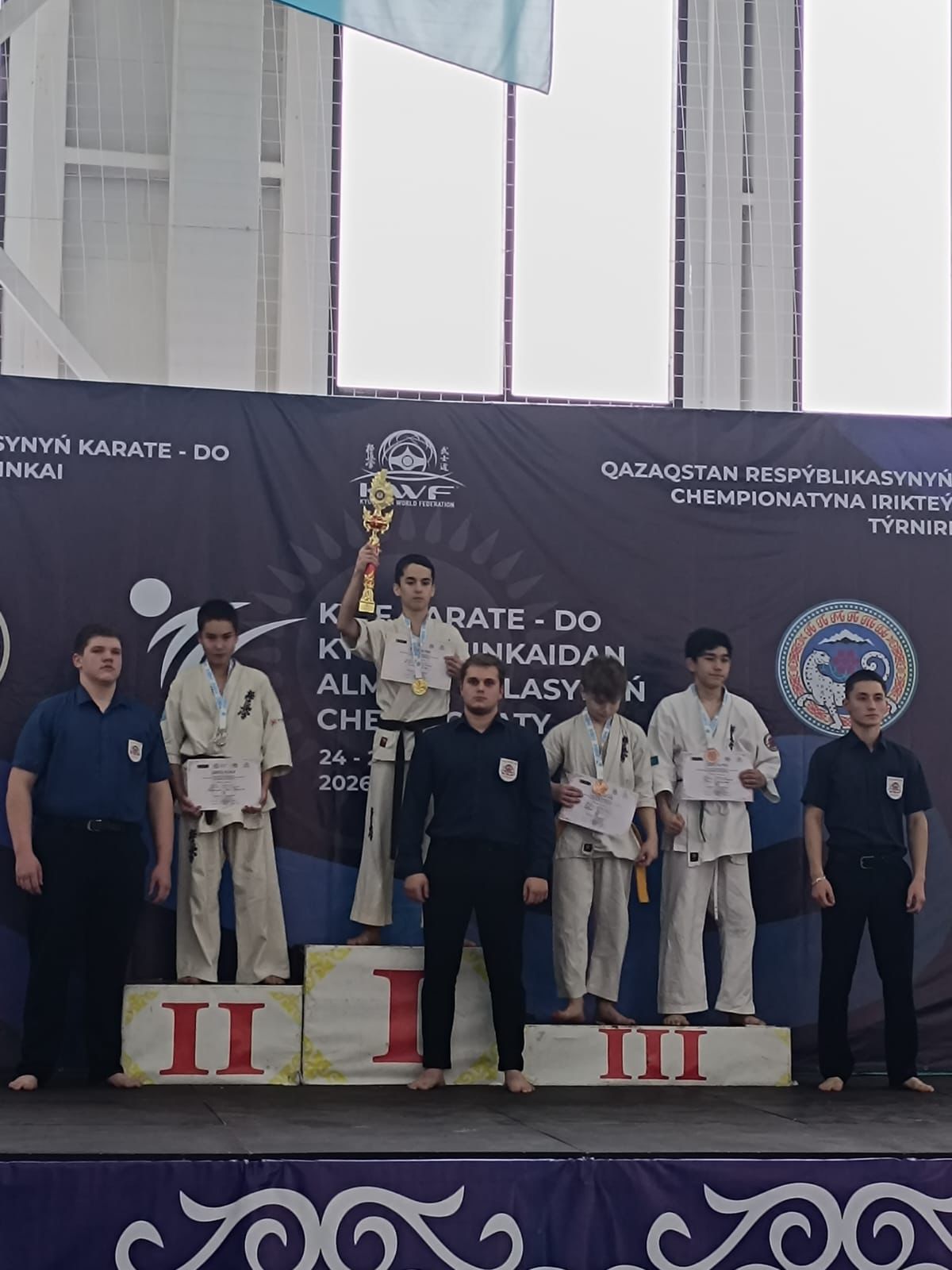 «№78 мектеп-гимназиясының оқушысы — киокушинкай каратэ-до бойынша І орын иегері»