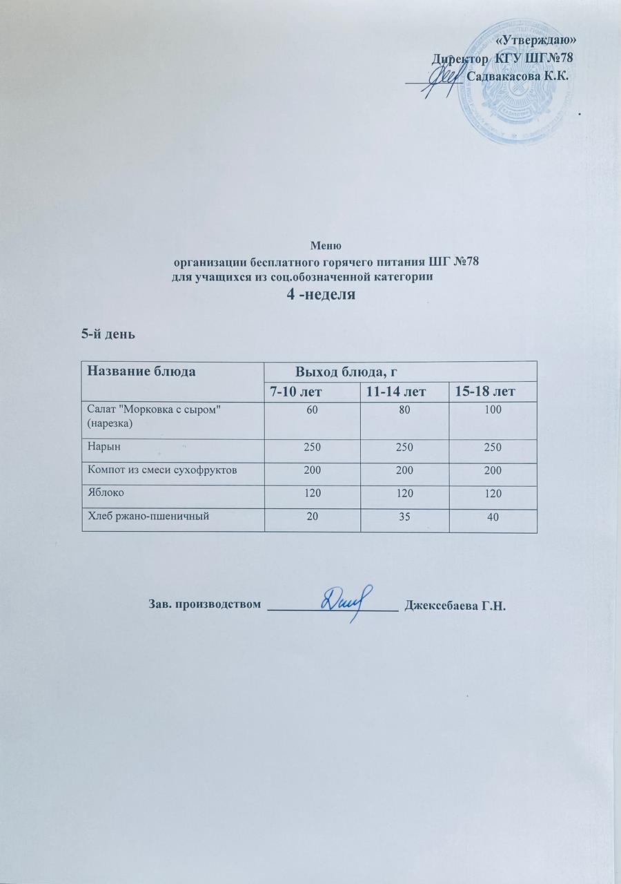 Ас мәзірі 03.04.2026 жыл.