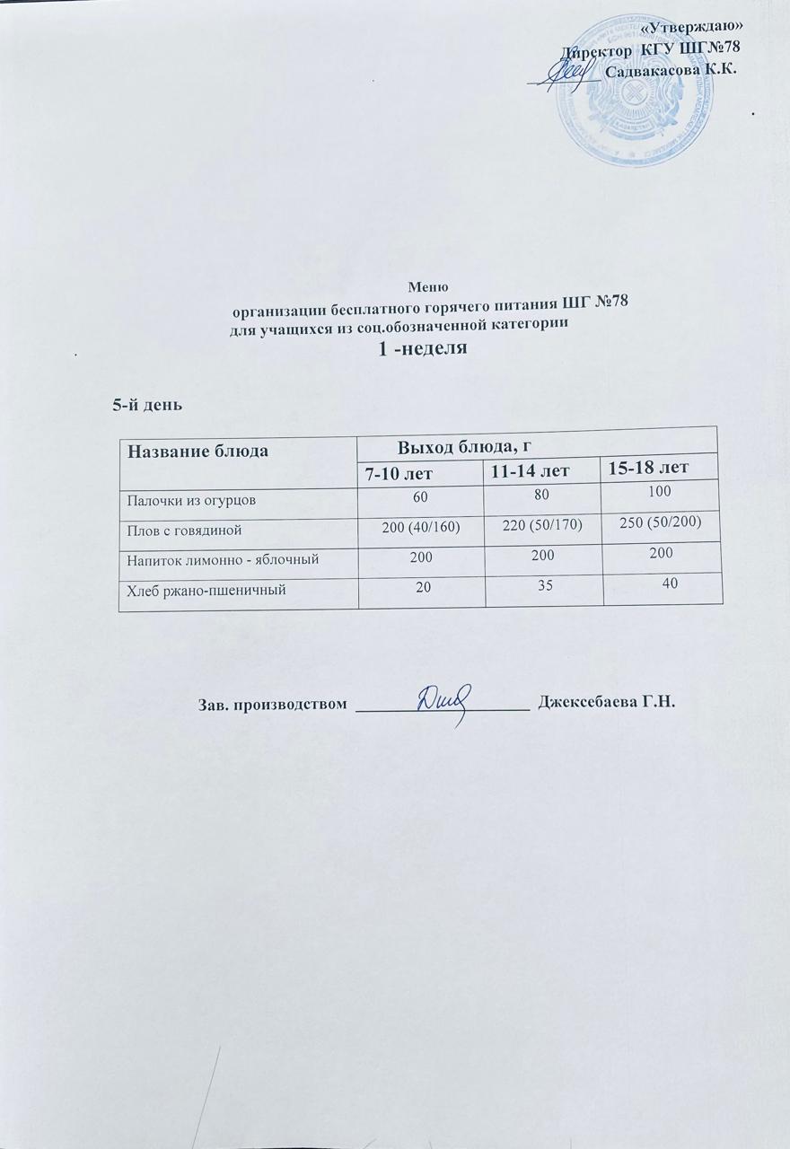 Ас мәзірі 10.04.2026 жыл.