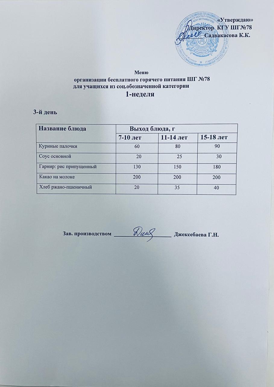 Ас мәзірі 06.05.2026 жыл.