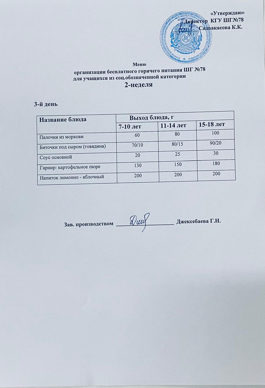 Ас мәзірі 13.05.2026 жыл.
